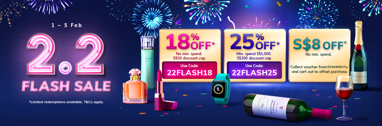 2.2 Sale & Deals in Singapore - iShopChangi | iShopChangi
