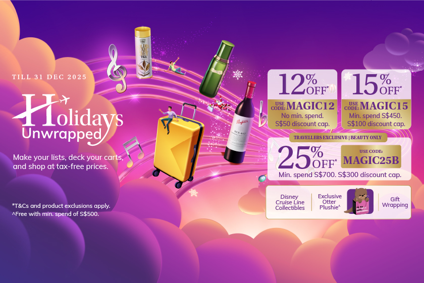 iShopChangi Promotions | Changi Exclusive Discount Codes | iShopChangi