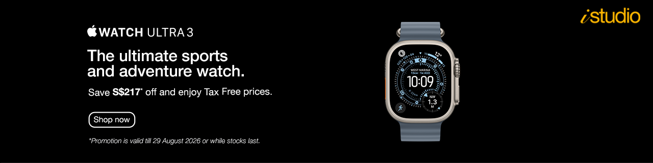 Enjoy up to SGD217 savings on Watch Ultra3