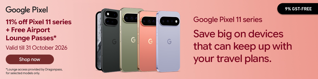 Enjoy 11percent off Pixel 11 series and free airport lounge passes