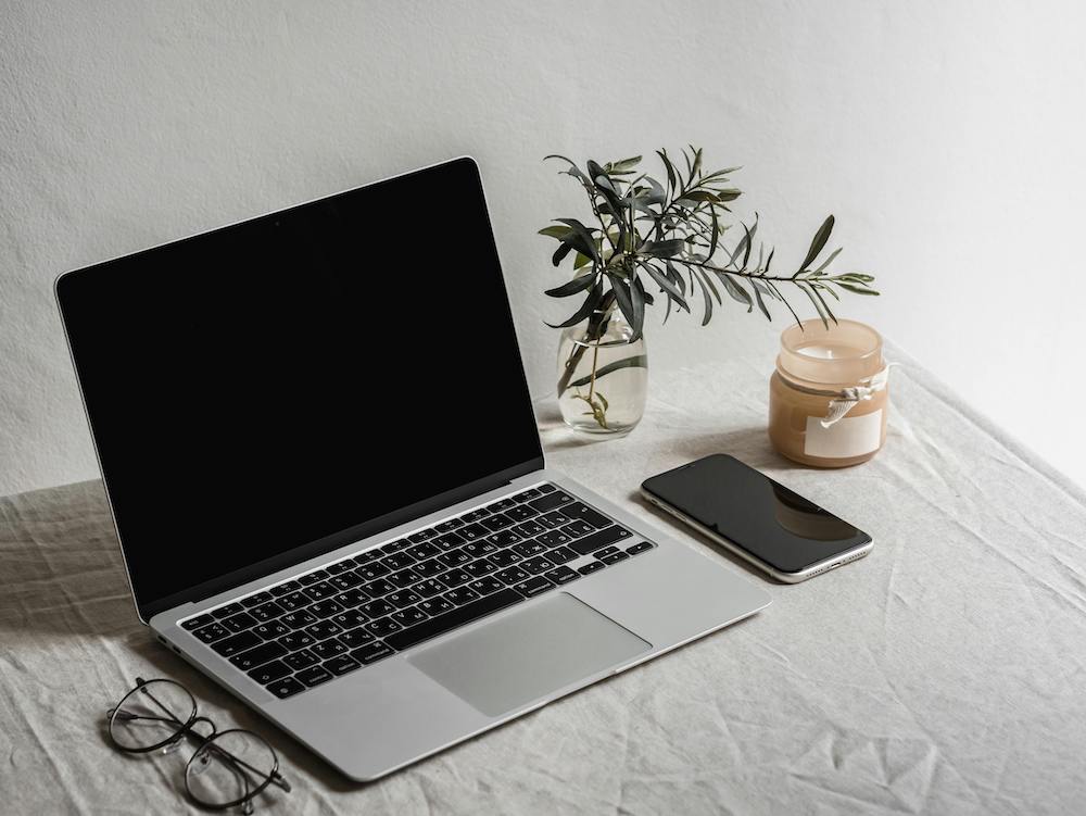 neat and clean workspace