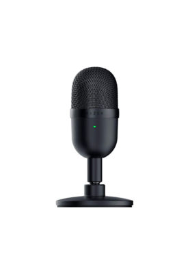 Razer Seiren Mini ultra-compact condenser microphone in classic black